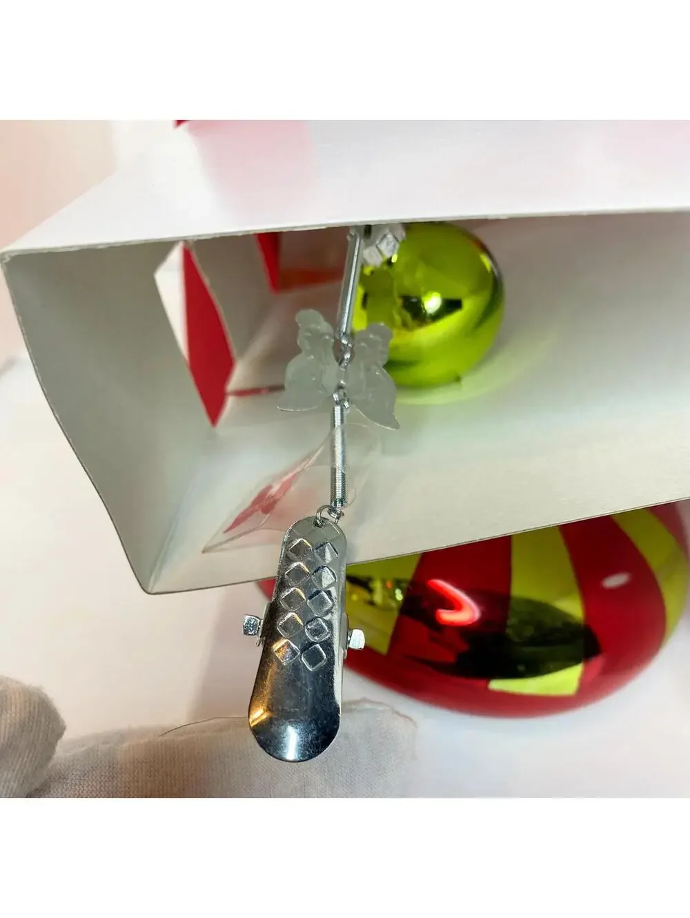 Vintage Waterford Ornament  Argento Rotunda. NOS 2004 Christmas Marquis